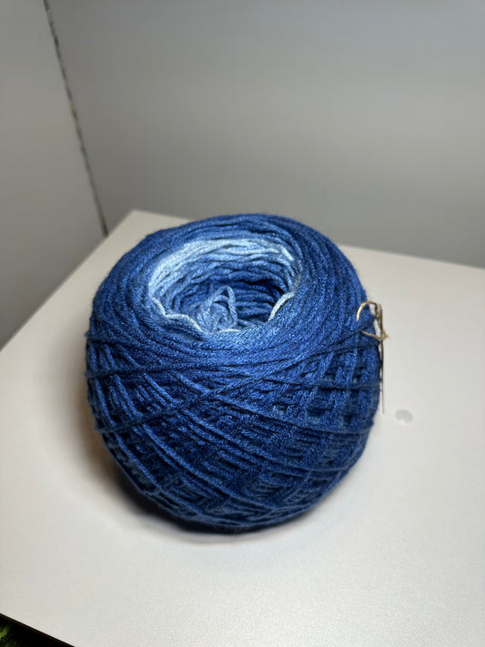 Ombre Blue Second Hand Yarn