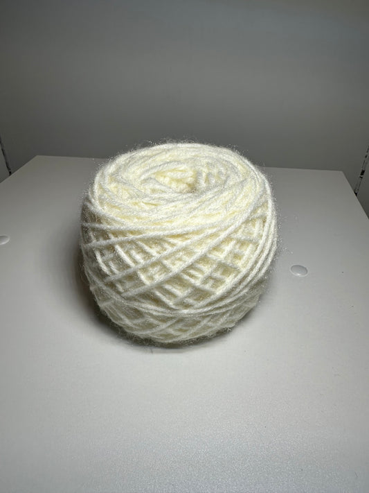 White Second Hand Yarn