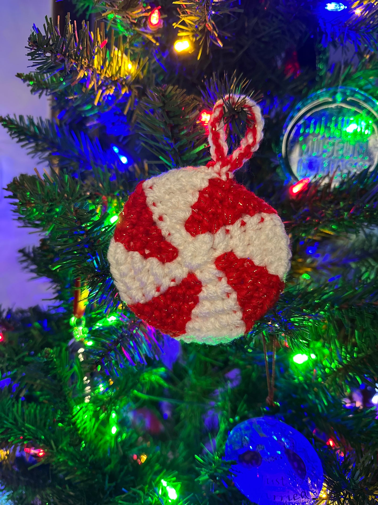 Peppermint Ornament
