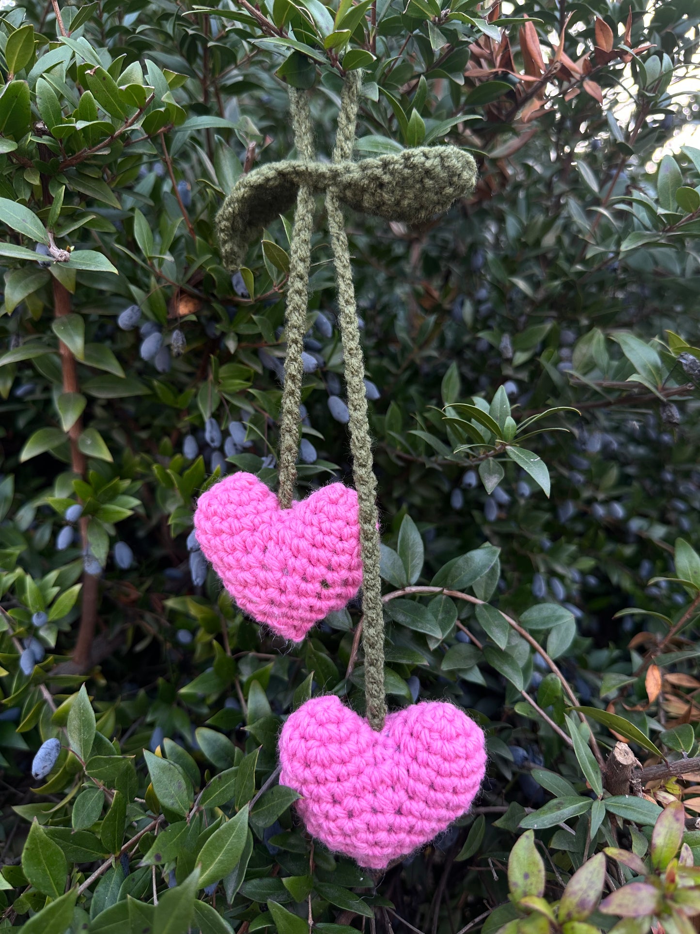 Cherry Heart Charm