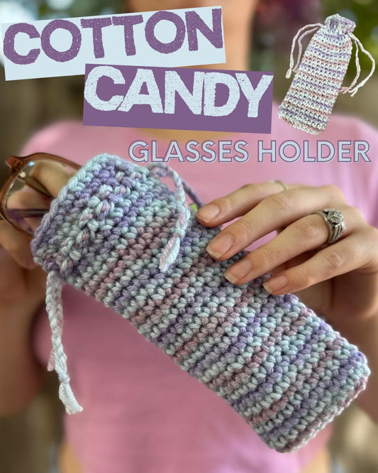 Cotton Candy Glasses Holder
