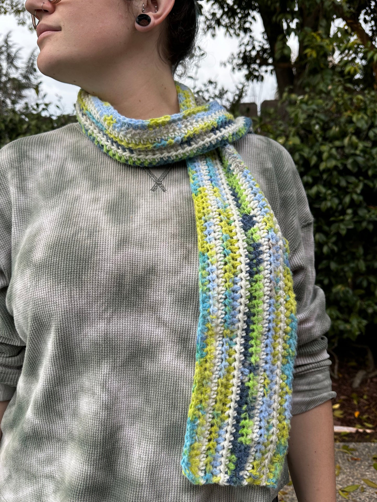 Groovy Cloud Scarf