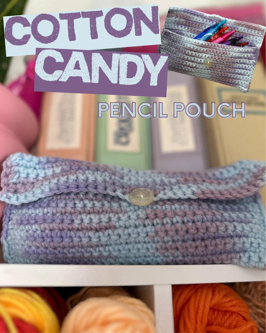 Cotton Candy Pencil Pouch