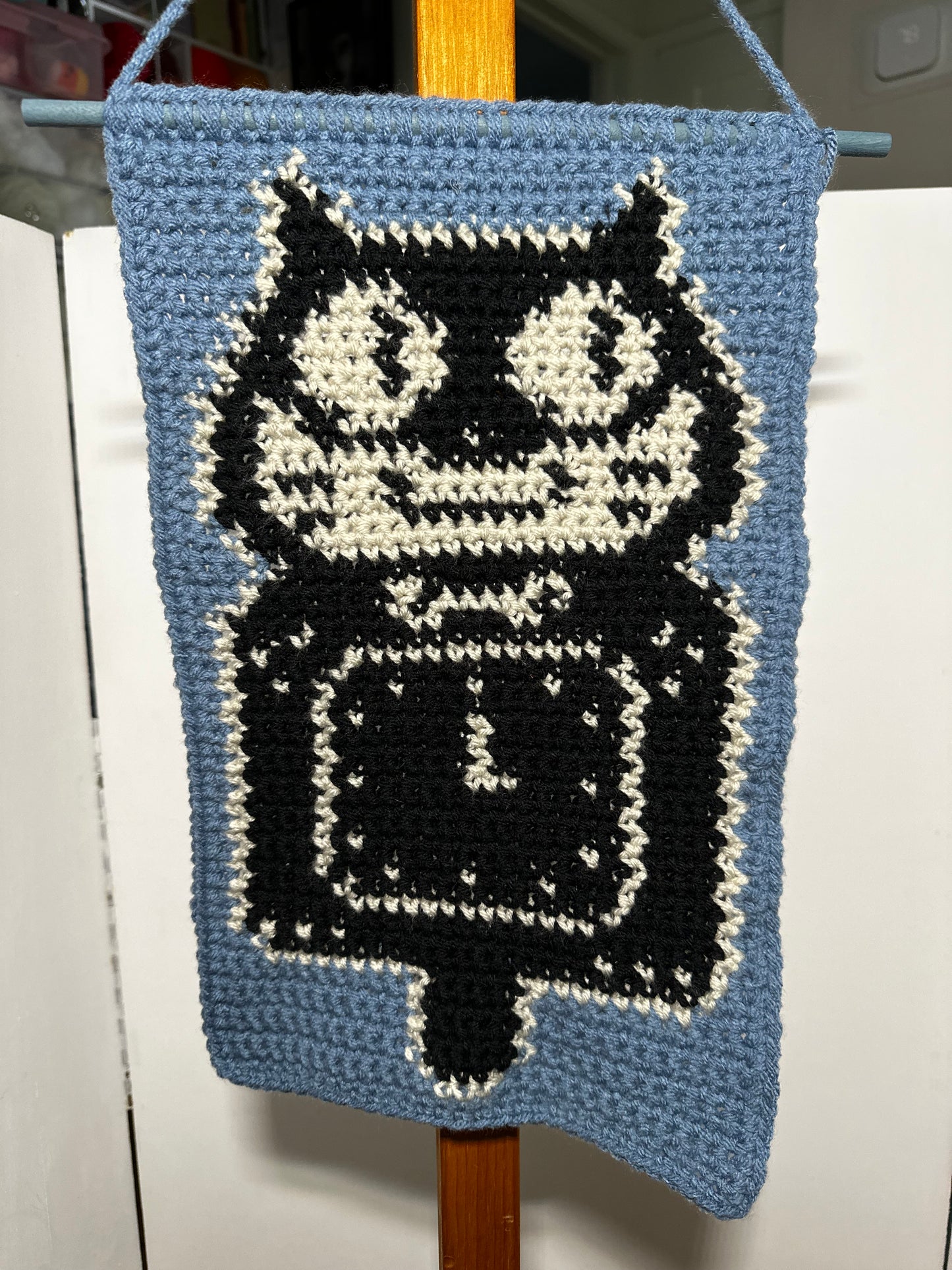 Cat Clock Tapestry