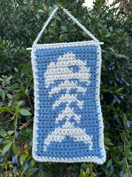 Fish Bones Tapestry