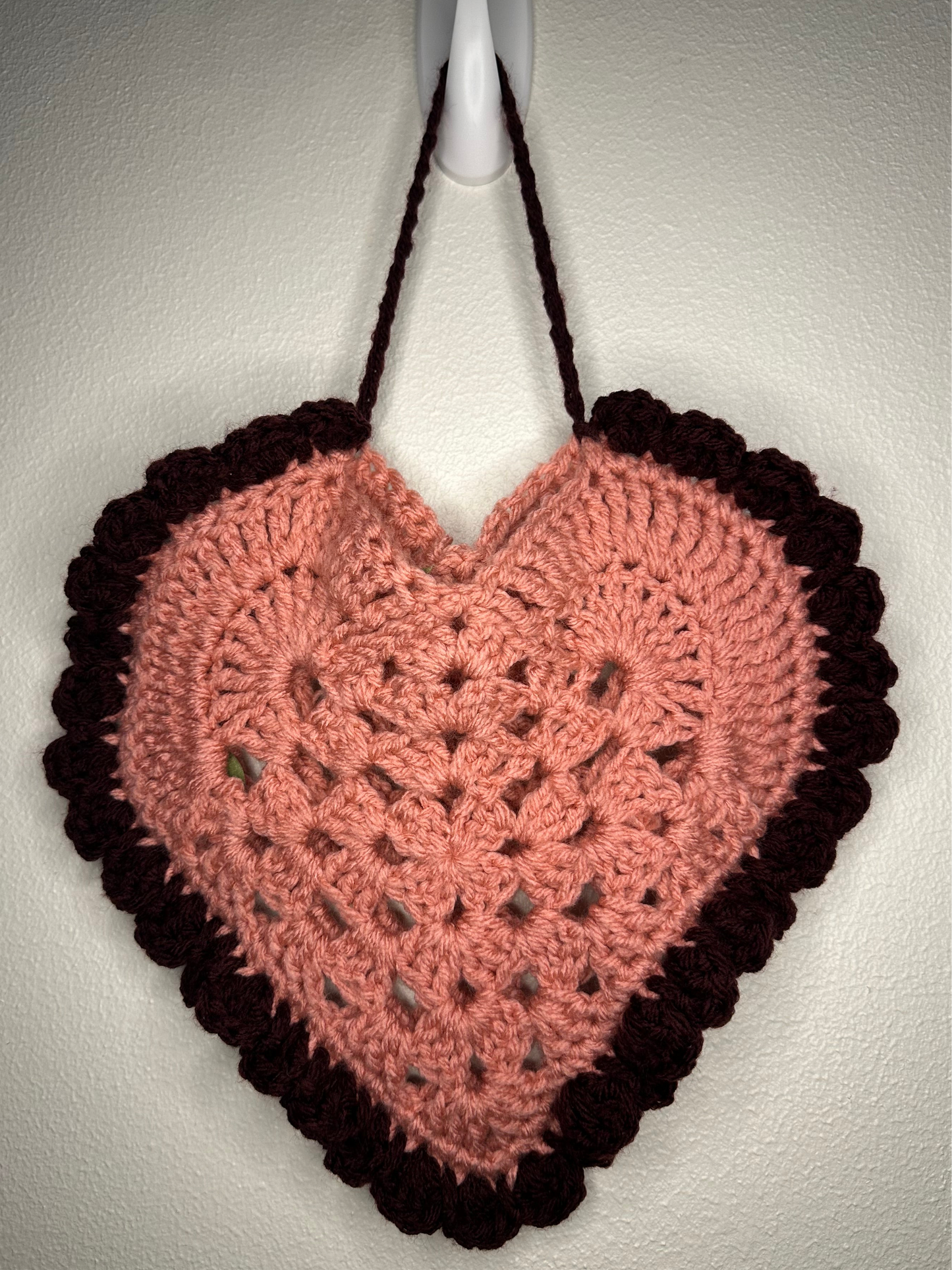 Heart Wall Hang To Hold Flowers