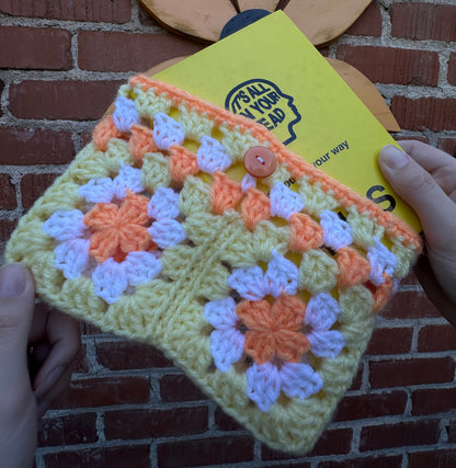 Granny Square Book Sleeve