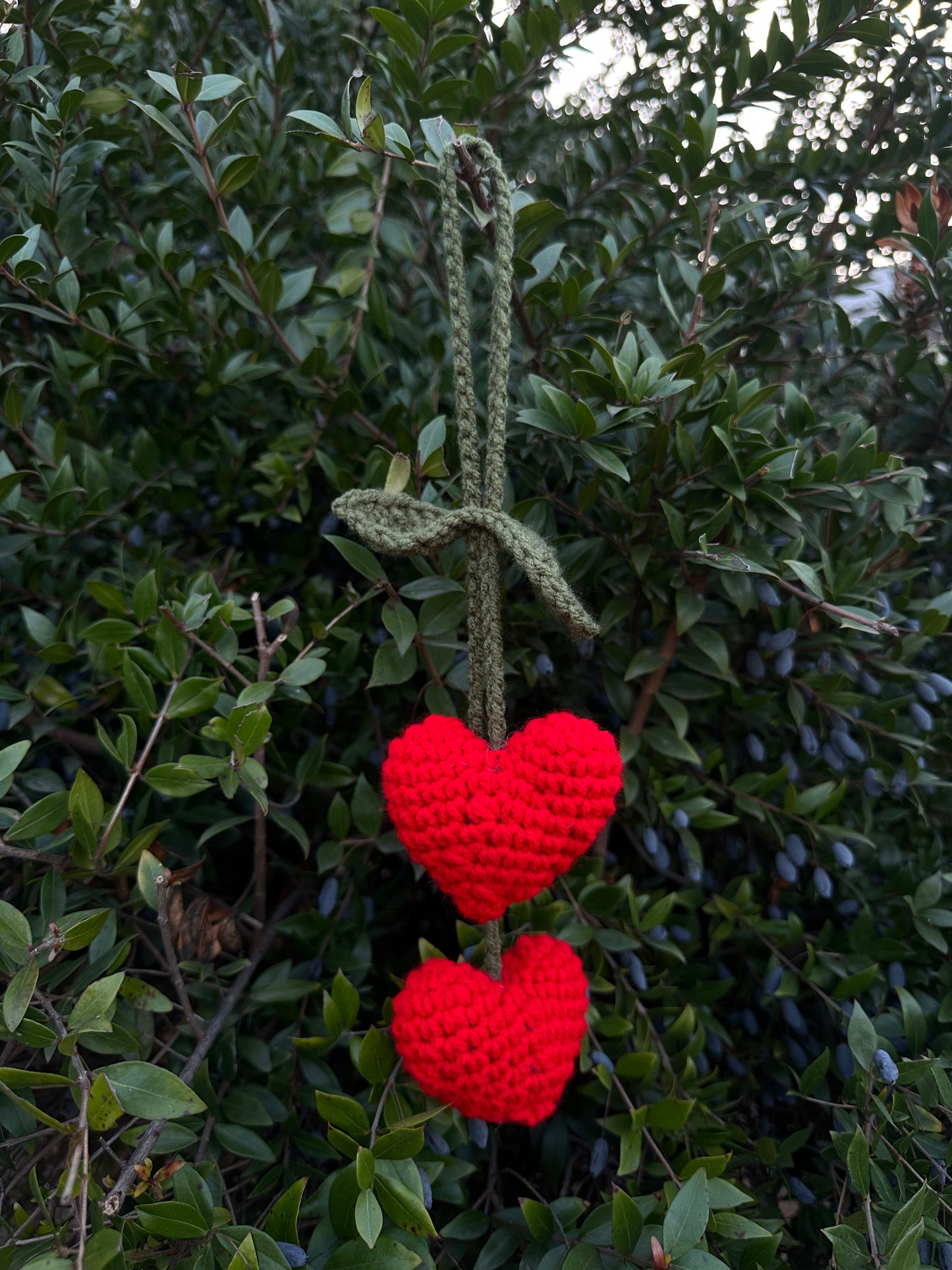 Cherry Heart Charm