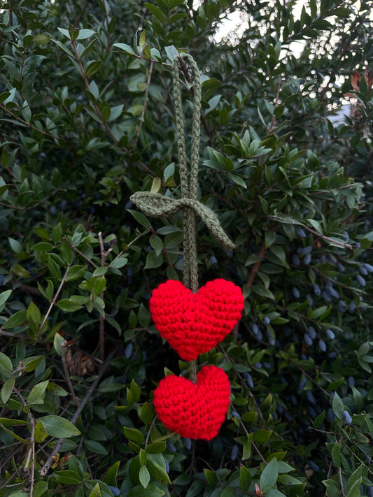 Cherry Heart Charm