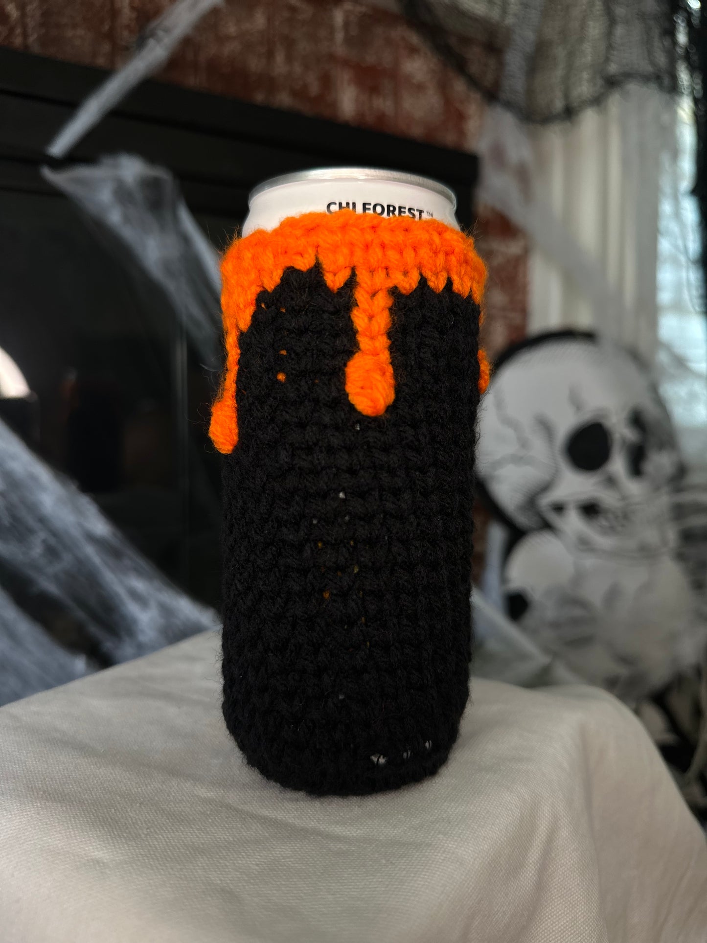 Skinny Oozing Can Coozie