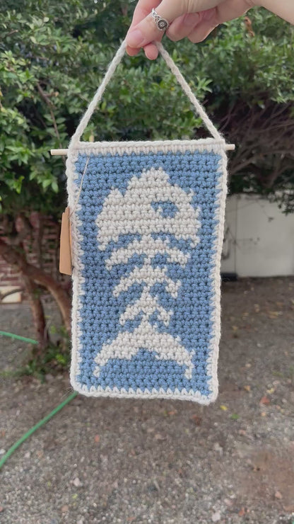 Fish Bones Tapestry