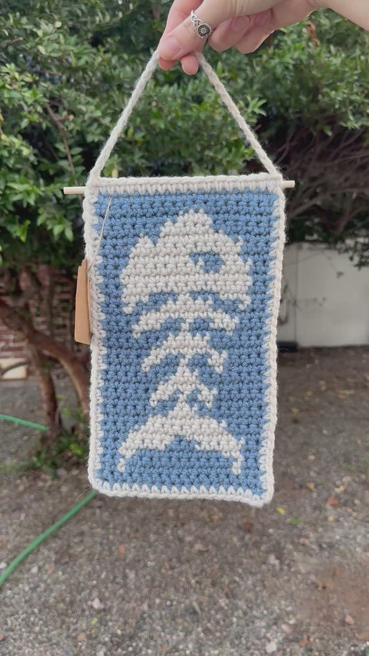 Fish Bones Tapestry